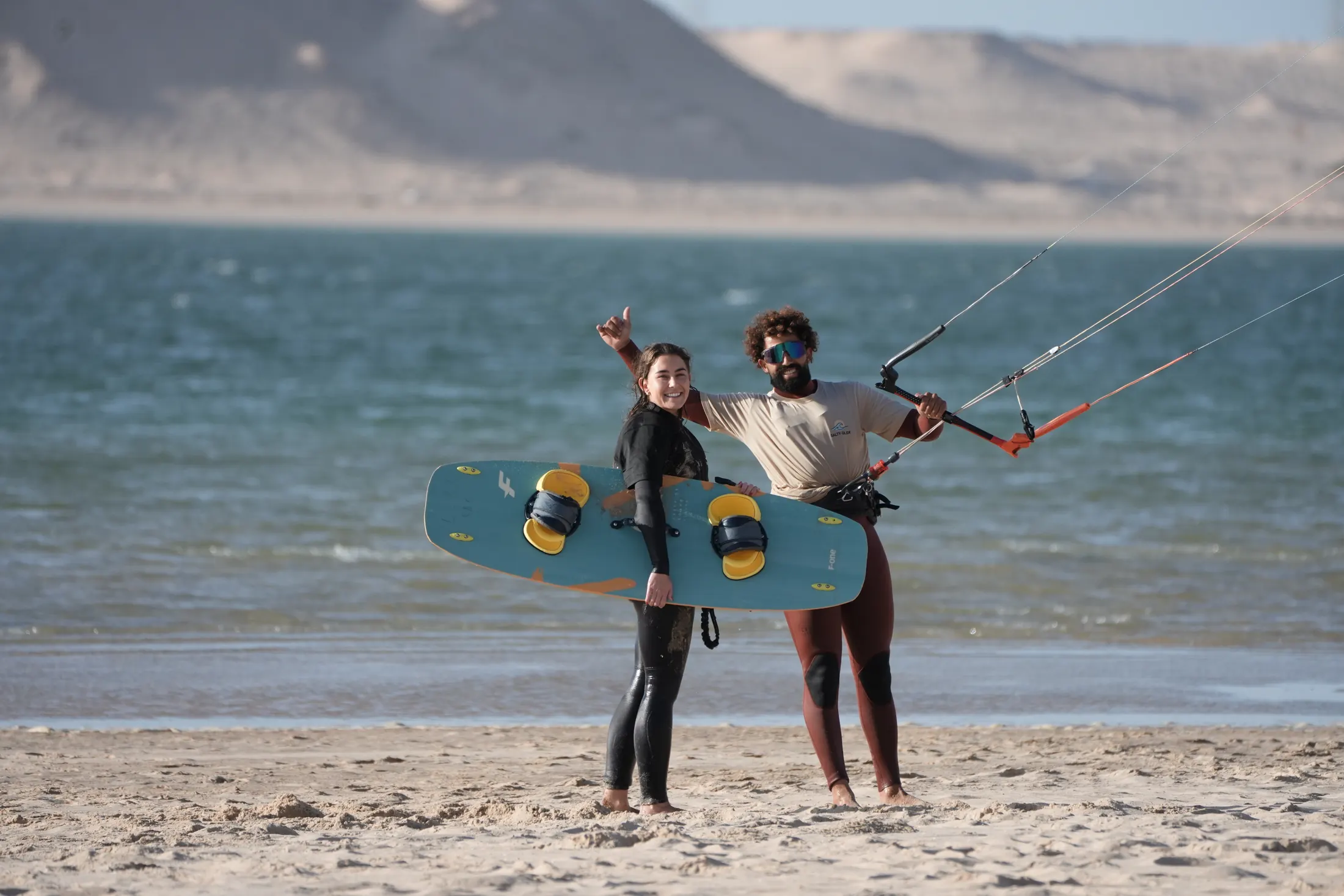Lagune de Dakhla pour location kitesurf